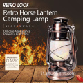 Lampada da campeggio retrò LED portatile Lanterna della fiamma portatile